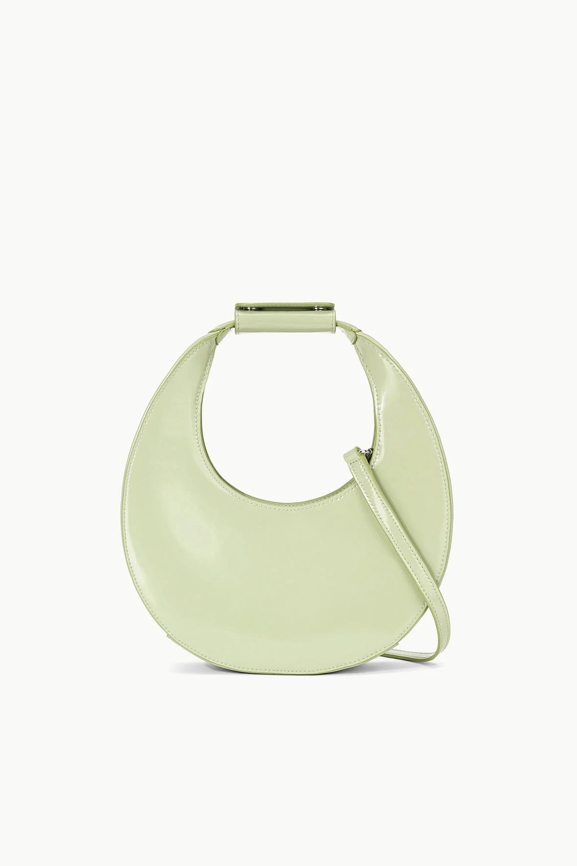 Mini Moon Bag in Pale Jade 