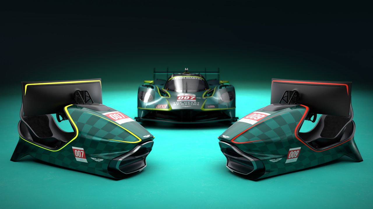 From Le Mans to the mancave, the AMR-C01-R Hypercar Edition is a sleek virtual racer