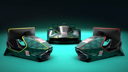 AMR-C01-R Hypercar Edition and the Aston Martin Valkyrie