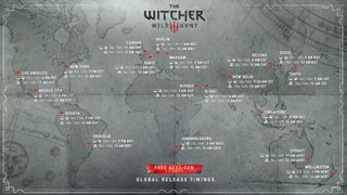 The Witcher 3 next-gen update release times