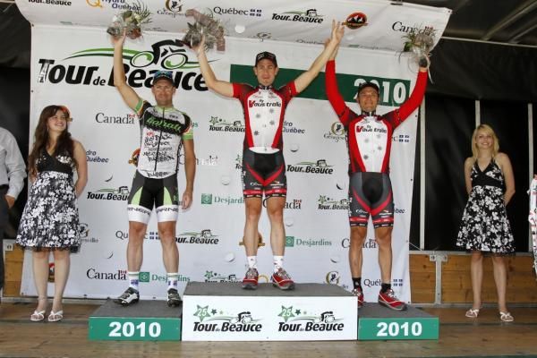Ben Day (Fly V Australia) topped the podium of the stage 4 time trial.