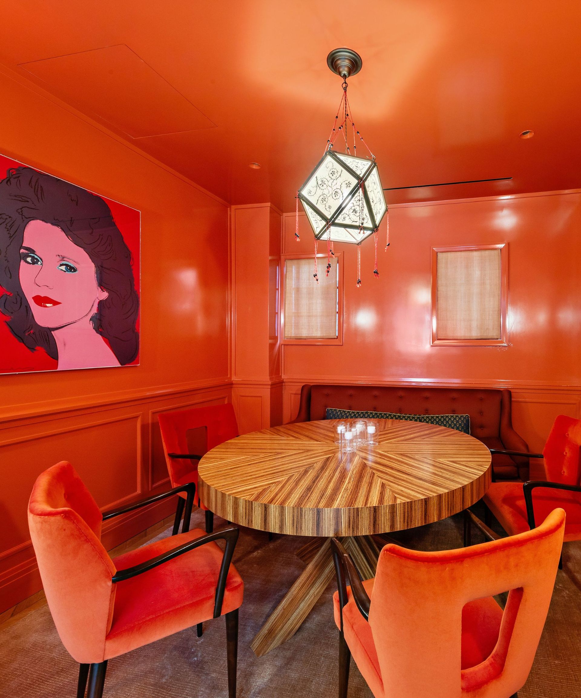 Graham Norton's dining nook