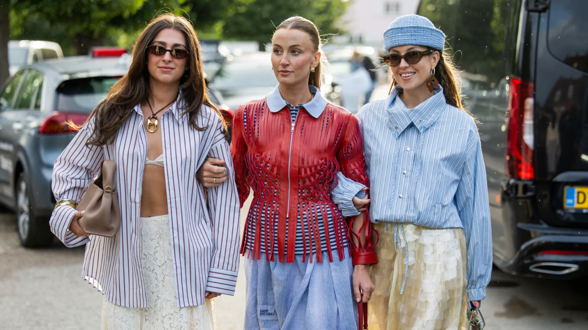 Copenhagen Fashion Week street style group shot