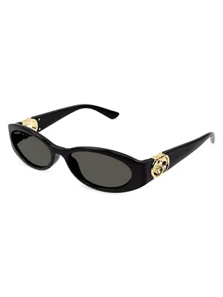 Hailey 54mm Oval Sunglasses