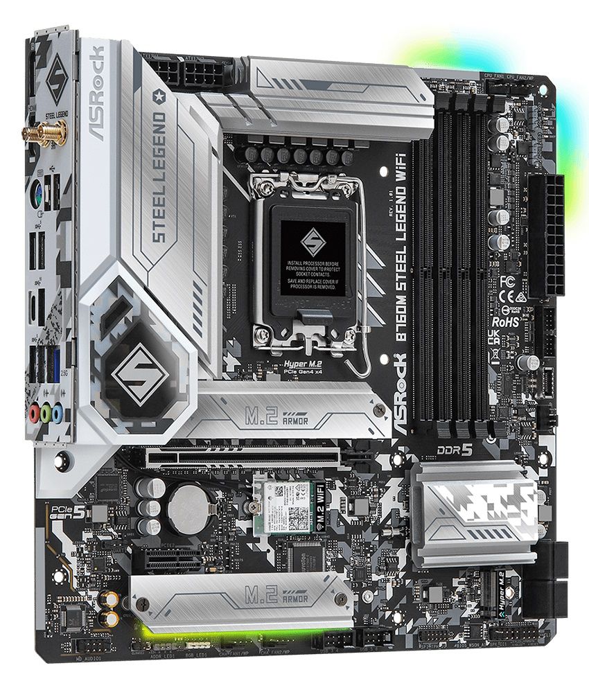 ASRock B760M Steel Legend Wi-Fi Review: Small Size, Low Price, Big