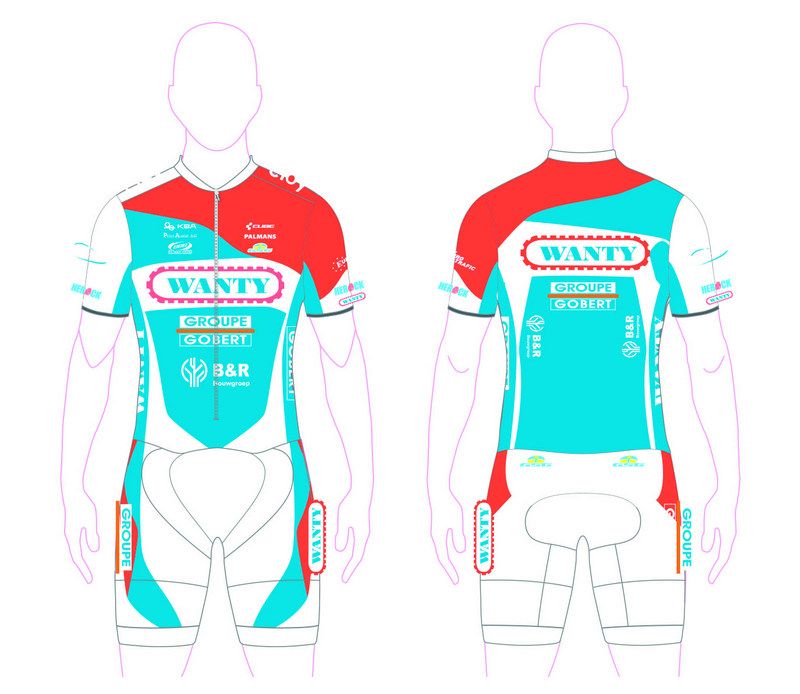 Wanty-Groupe Gobert's kit for the 2015 Tour de Suisse