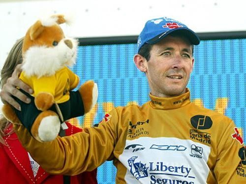 Golden jersey Roberto Heras