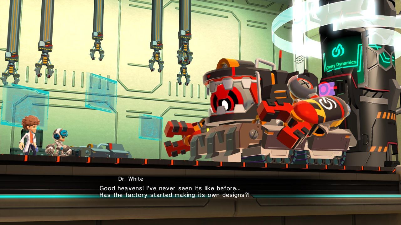 Some of the robot designs are very cool, but enemies like this are the exception instead of the norm.