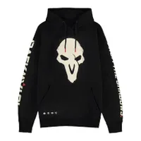Overwatch Reaper Icon Black Pull-Over Hoodie