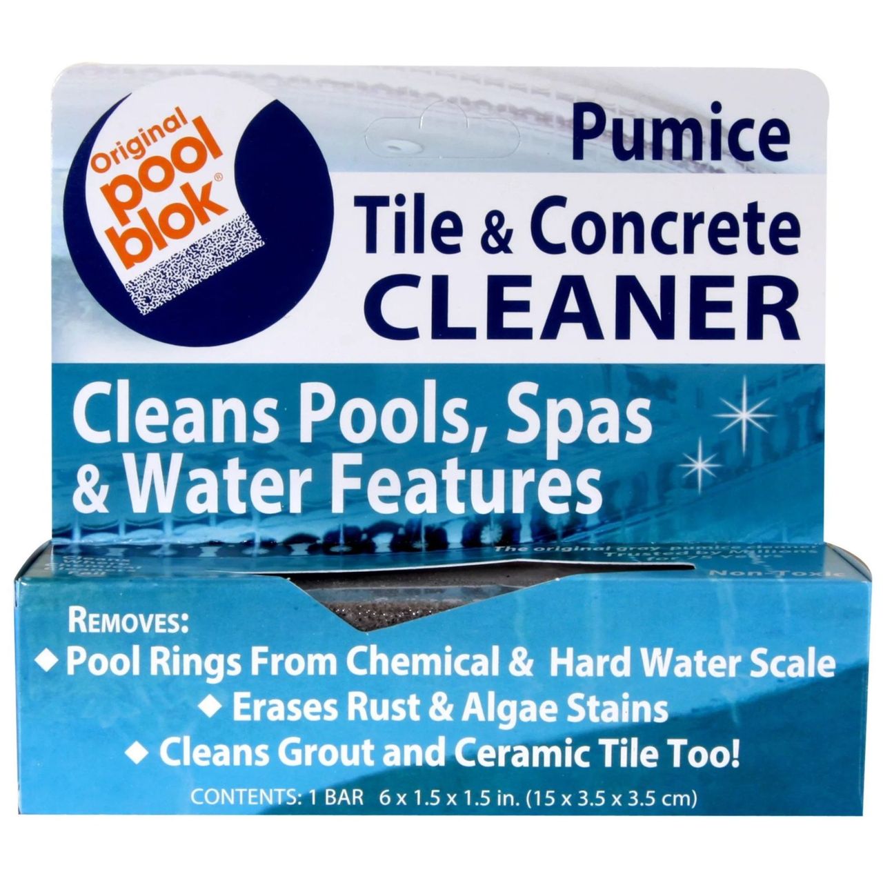 Best way to clean pool tiles: remove scum, algae and calcium