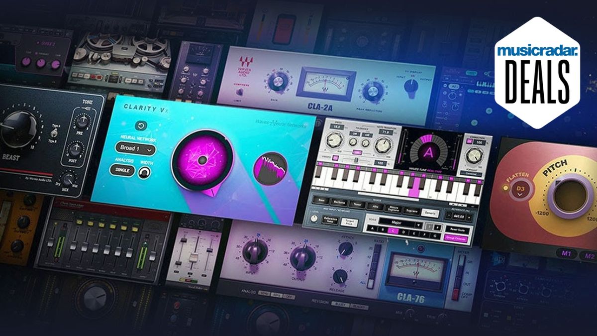 A selection of Waves plugins