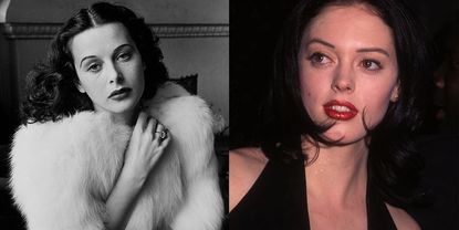 Hedy Lamarr (1938) and Rose McGowan