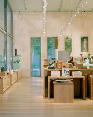 Interior of Nasher Sculpture Center’s shop