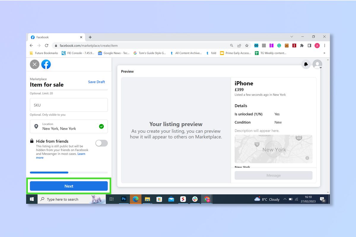 How to sell on Facebook Marketplace Tom's Guide