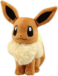 An adorable Eevee stuffed animal that makes the perfect gift for young children and collectors a like. Look into those sweet eyes and you just can't resist.