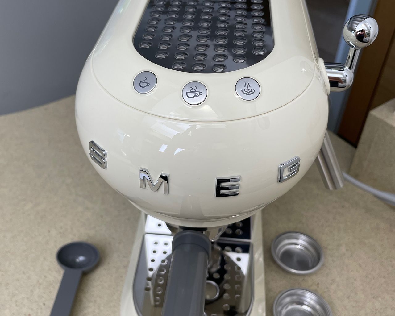 The Smeg ECF01 espresso machine in review Real Homes
