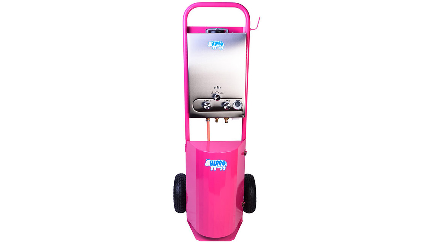 Hippo Shower portable horse shower