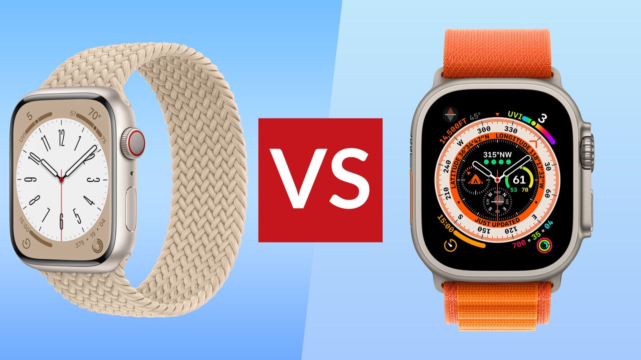 Apple Watch 8 vs Apple Watch Ultra