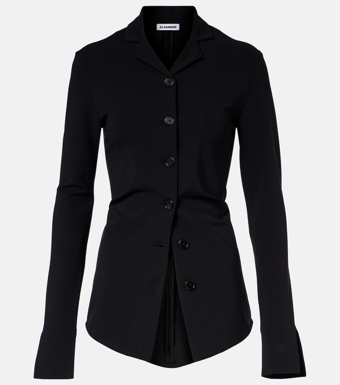 Jersey Top in Black - Jil Sander