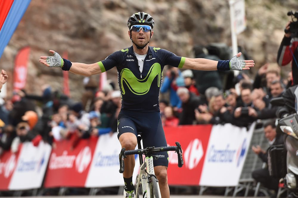 Alejandro Valverde (Movistar) wins stage 5 at Volta a Catalunya