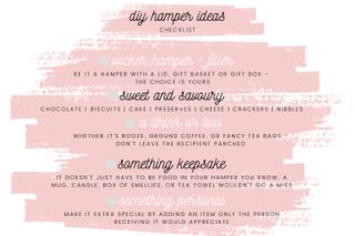DIY hampers checklist - Canva