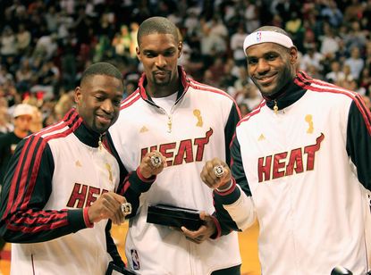 LeBron James, Dwyane Wade, and Chris Bosh want you to hate the Heat even more