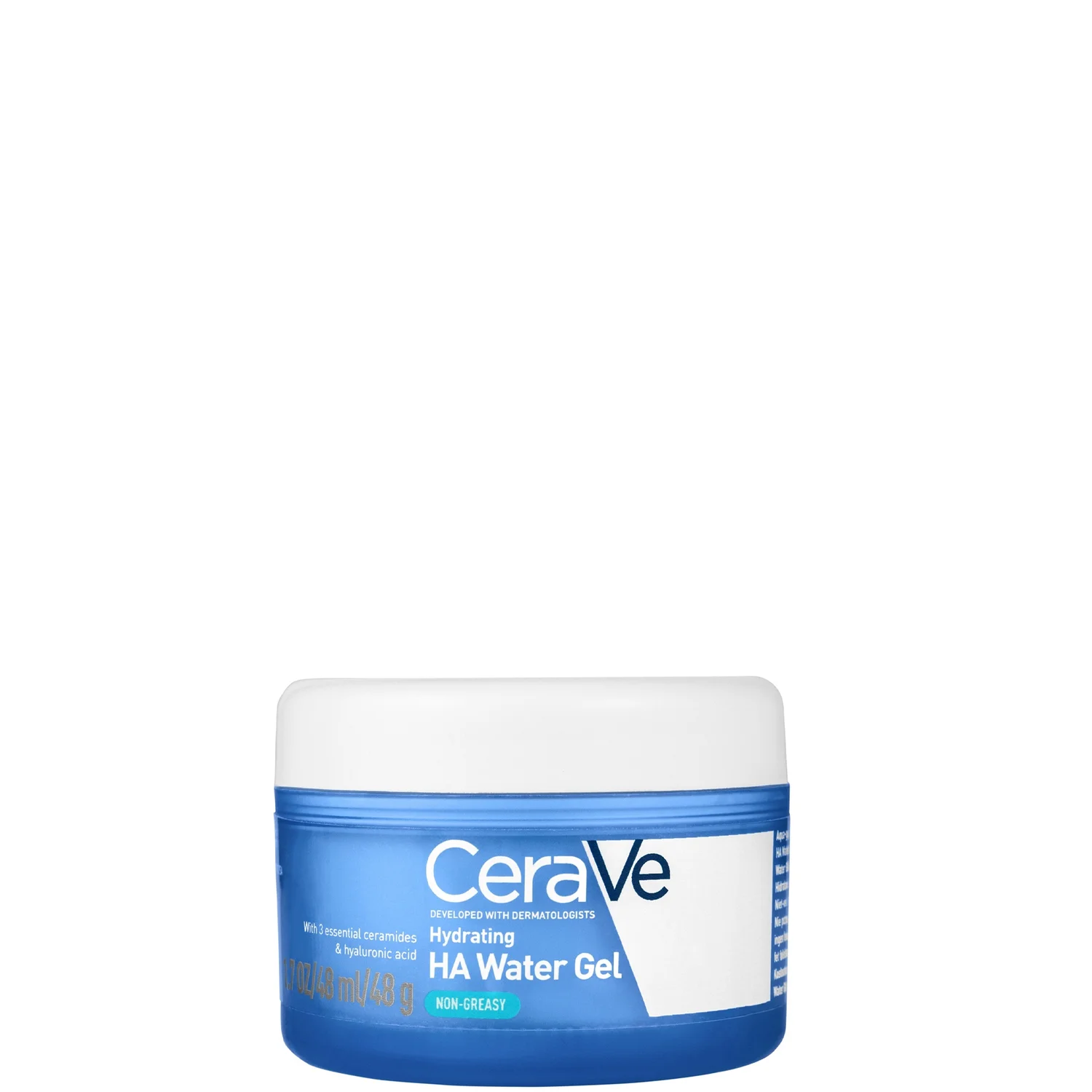 Cerave Hydrating Hyaluronic Acid Water Gel for Plumping Hydration With Ceramides,hyaluronic Acid &amp;amp; Niacinamide 48ml