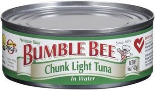 Can of Bumble Bee Foods tuna