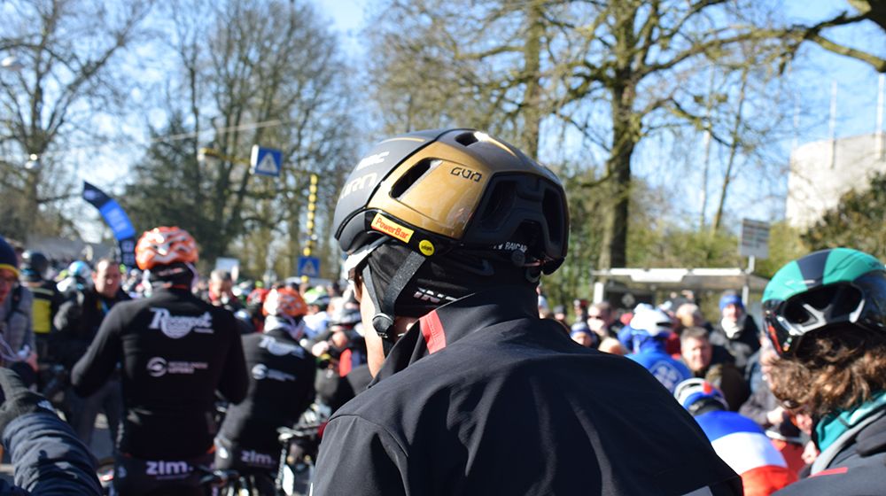 Olympic champion Greg Van Avermaet has a new custom helmet for the 2018 season