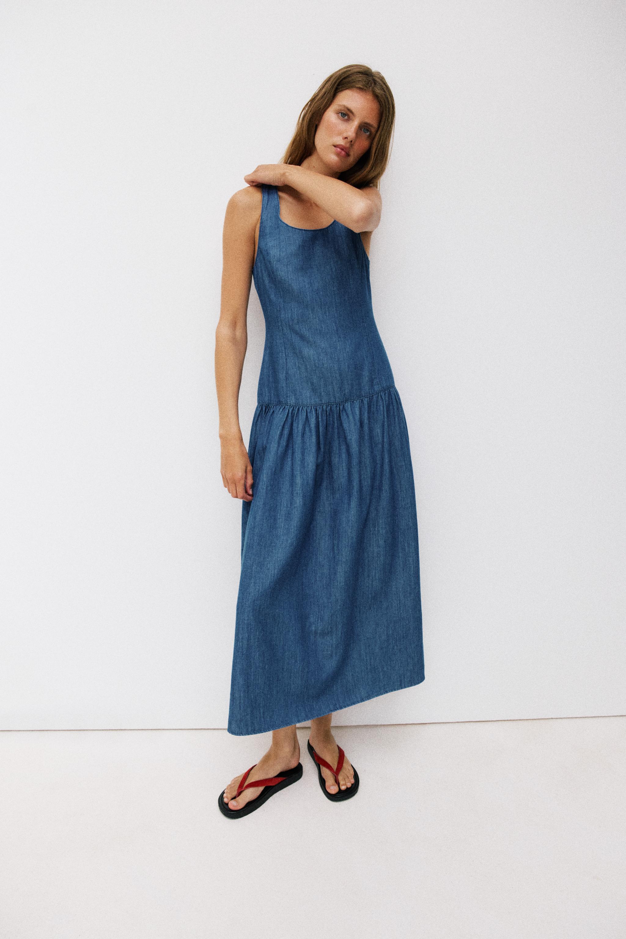 Midi Cape Skirt Dress