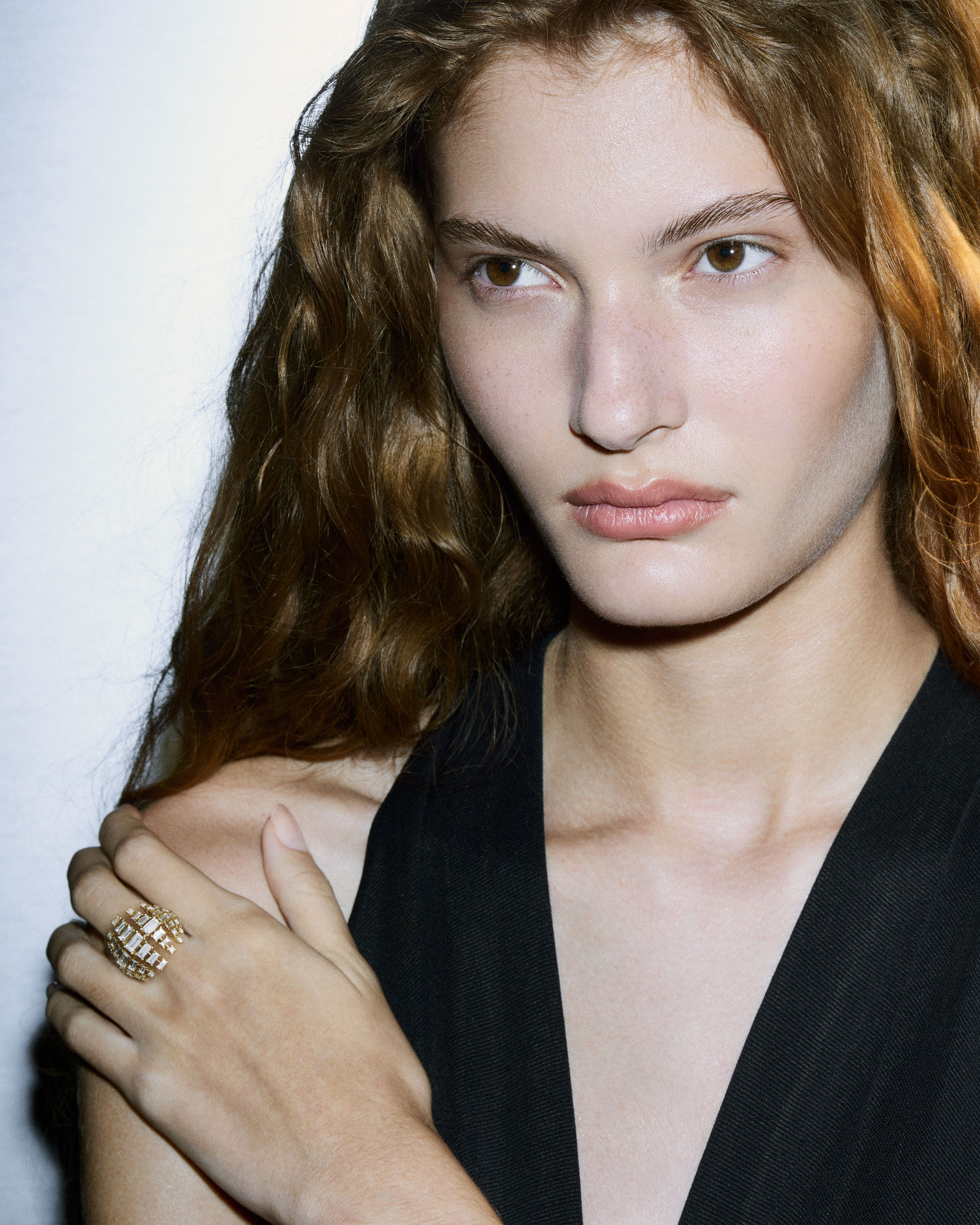woman wearing jewellery