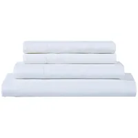 4. SiJo LuxeWeave Linen Sheet Set (full)