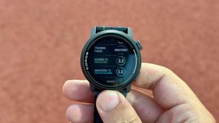 A post-workout training summary on the COROS PACE 3