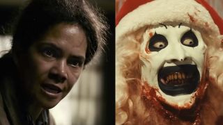 Halle Berry gives a dire warning in 2024&#039;s &quot;Never Let Go.&quot; Art the Clown is bloody and menacing, decked out as Santa in Terrifier 3. 