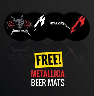 Metal Hammer beermats