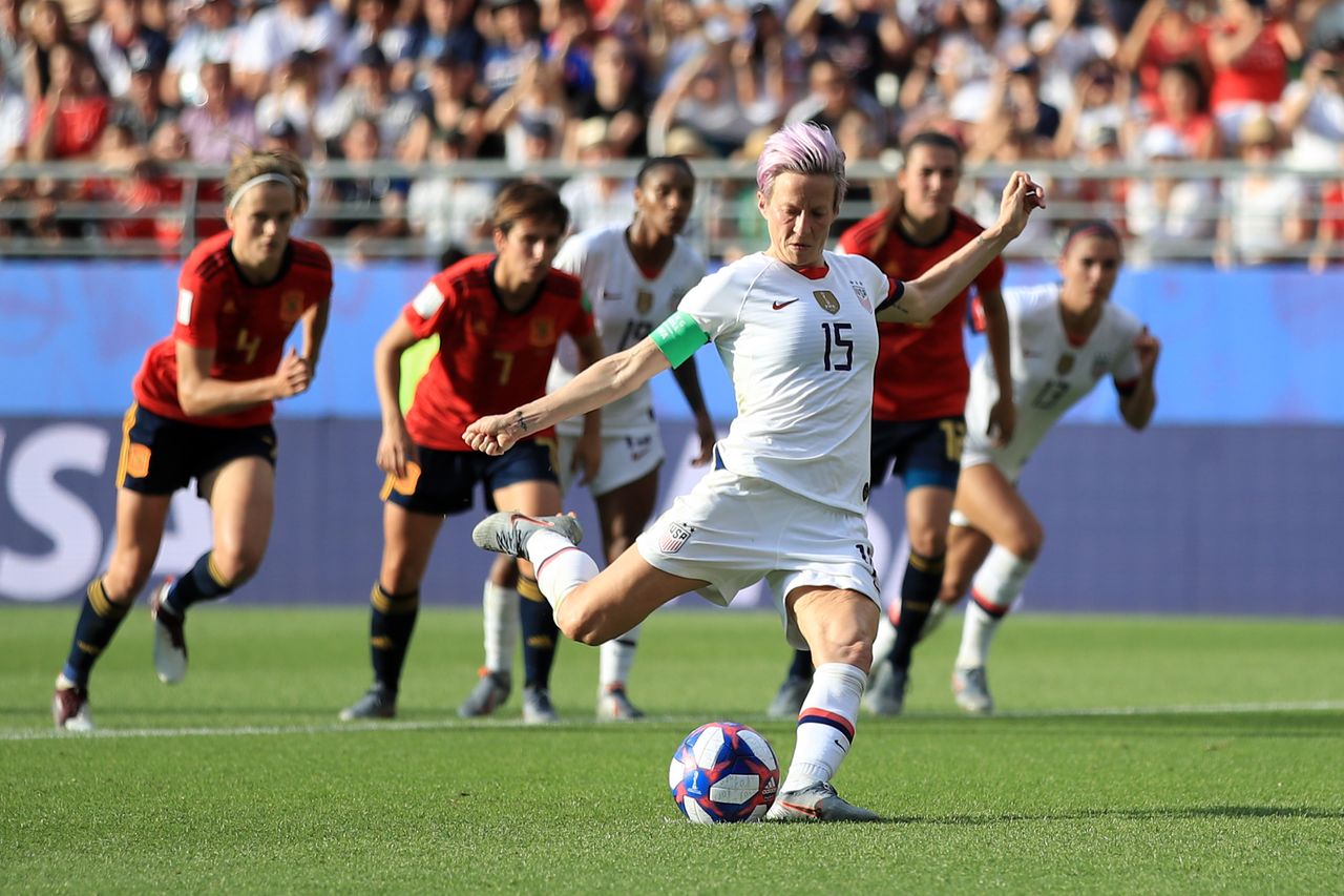 Megan Rapinoe, Team USA.