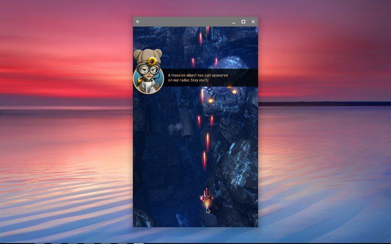 Skyforce Reloaded on Chrome OS