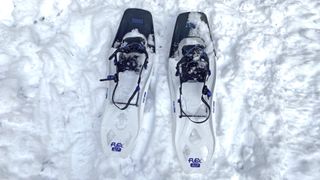Tubbs Flex ALP snowshoes in snow