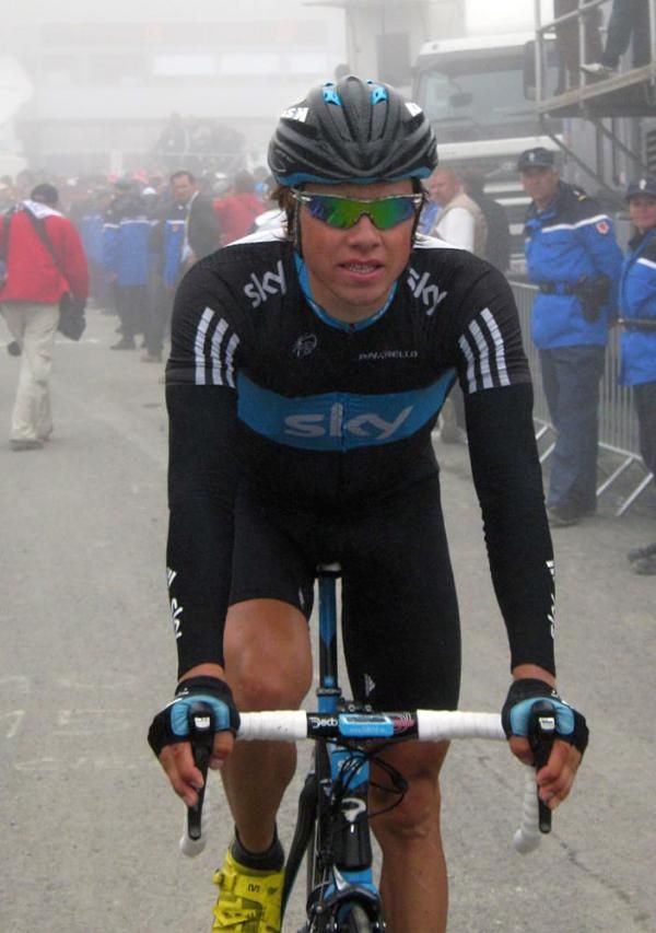 Edvald Boasson Hagen (Team Sky) was in the break of the day.