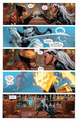page from 'X of Swords' crossover