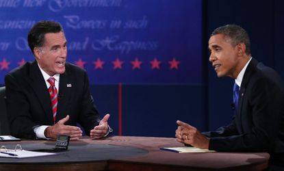 Romney, Obama debate