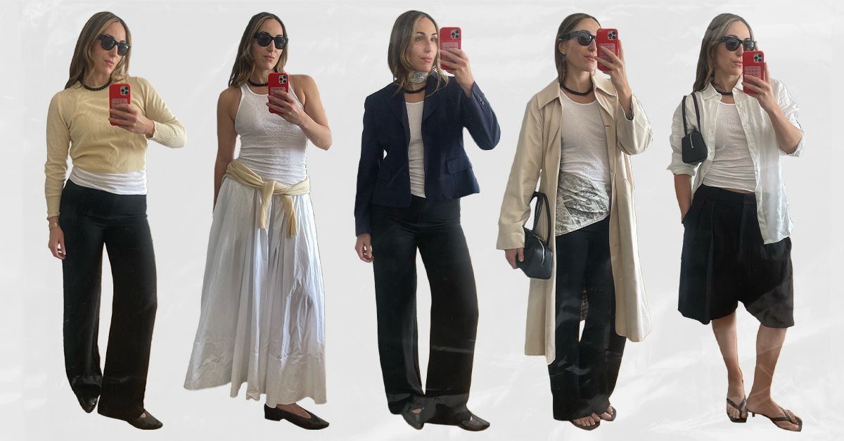 8 Pieces, 15 Outfits: Inside My Anti-Trend Summer Capsule Wardrobe