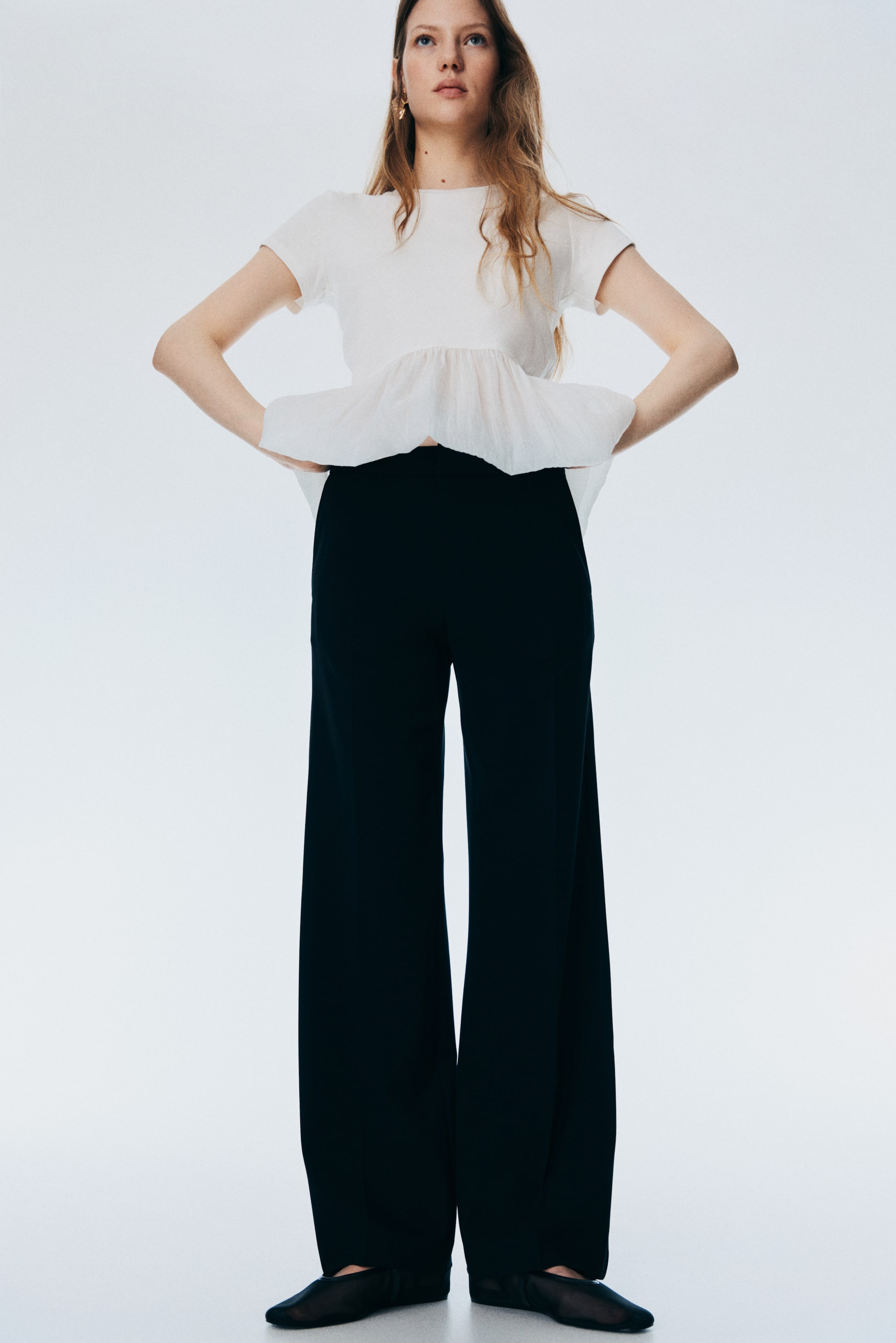 Tailored Trousers - Black