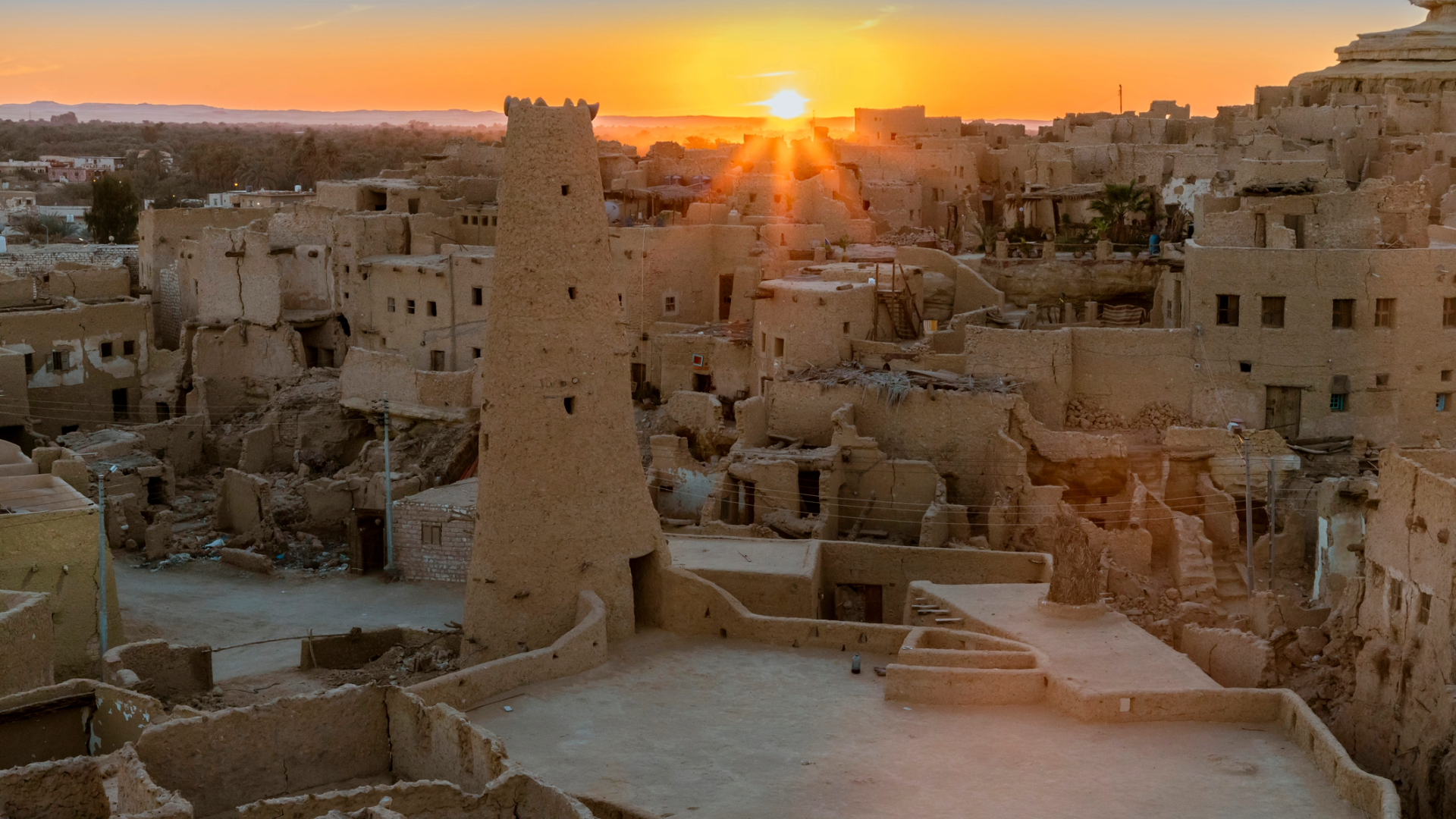 A photo of ancient ruins in Egypt
