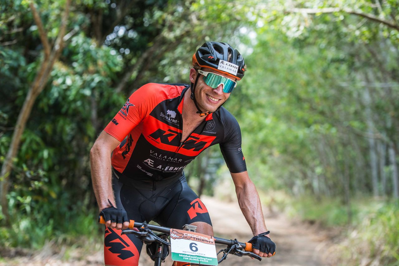 Matthias Grick has 'his eyes on the top step this year'. Third at Lake Tinaroo today.
