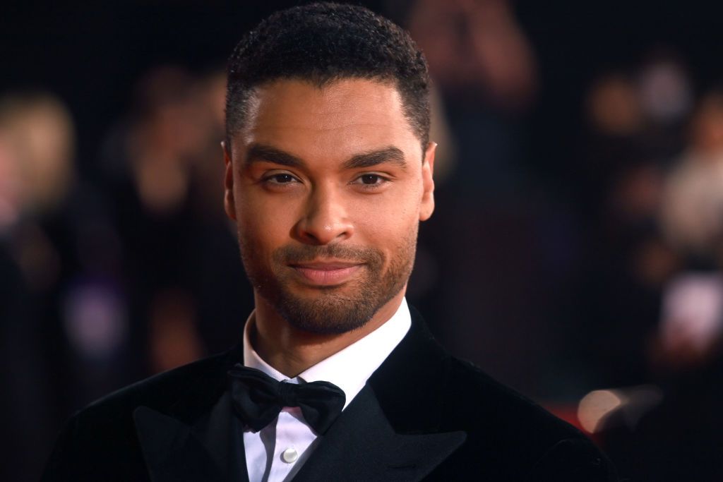 Rege-Jean Page attends &quot;The Tragedy Of Macbeth&quot; European Premiere during the 65th BFI London Film Festival at The Royal Festival Hall on October 17, 2021 in London, England