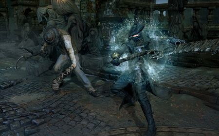 a screenshot of bloodborne