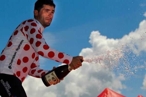 Ghader Mizbani (Tabriz) also retained the polka dot jersey.