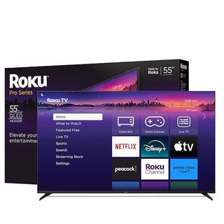 Roku Pro Series TV on white