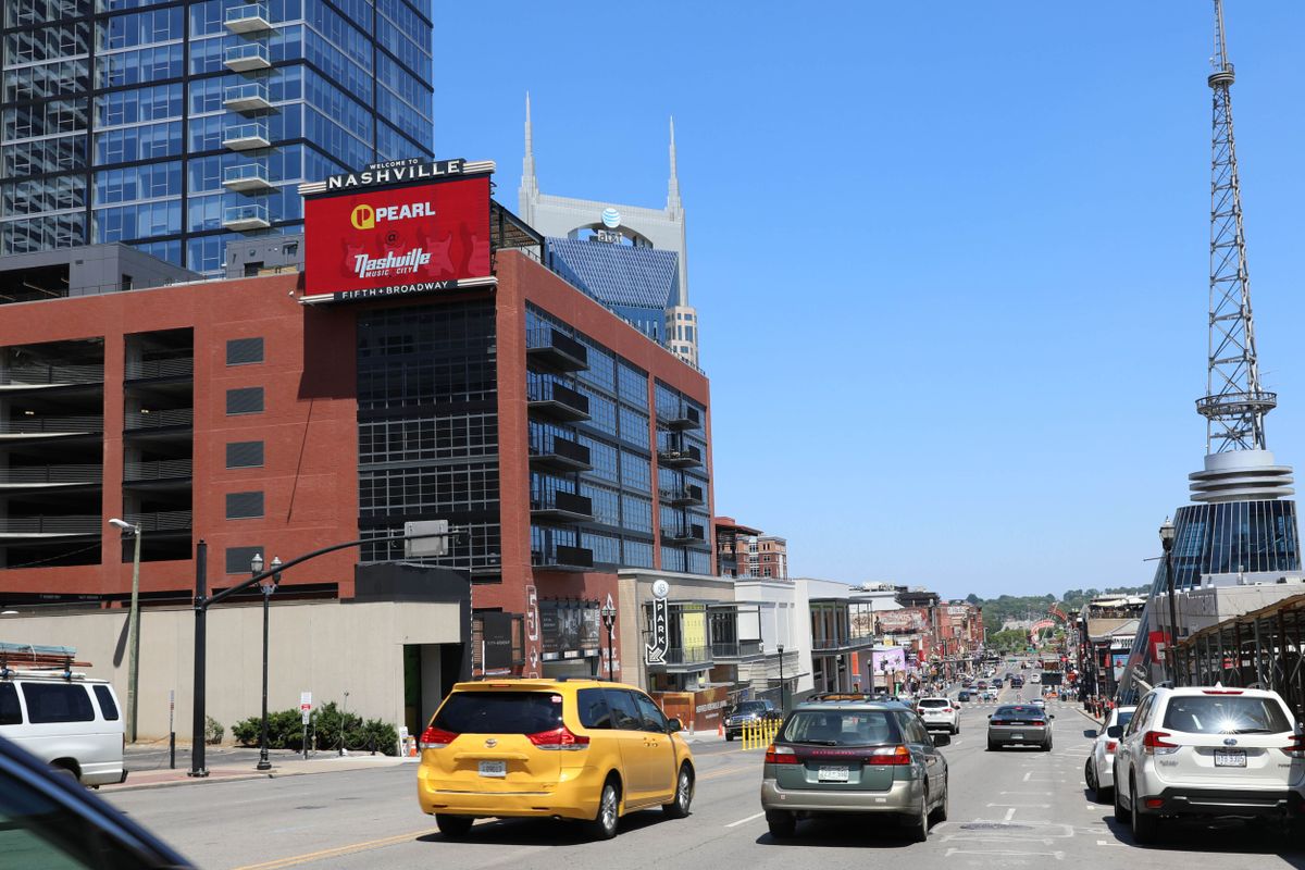 Samsung Displays in downtown Nashville